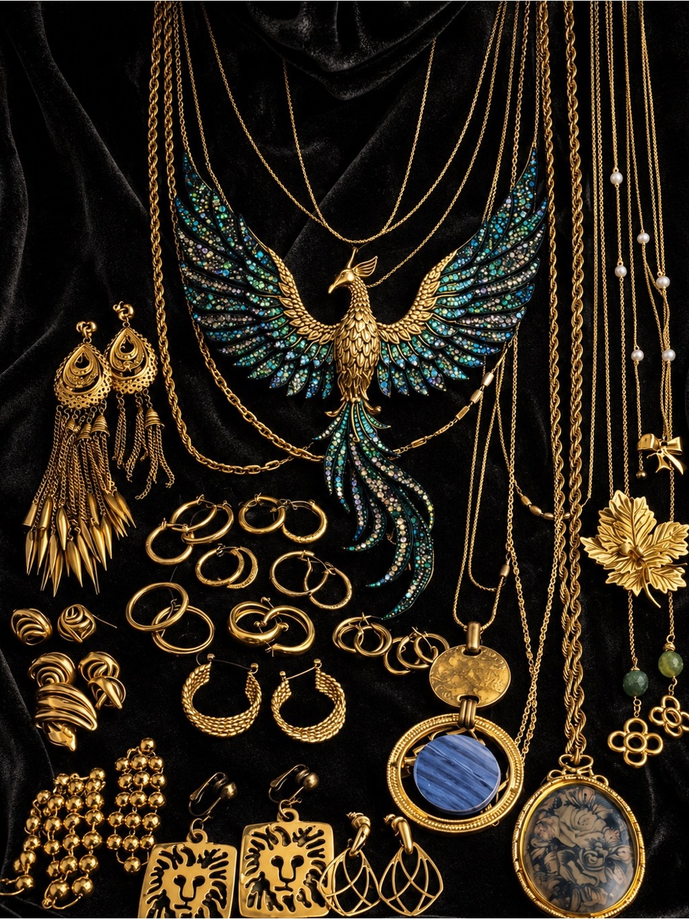 1 LB Bulk Vtg Mod Jewelry Lot | Choose Curated or Organic Unsearched Estate Pull